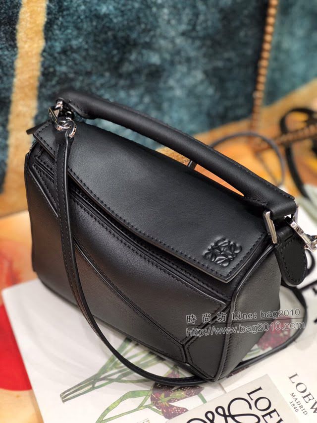 LOEWE爆款包包 羅意威迷你mini puzzle幾何拼接手提斜挎包 10173  tcl1168